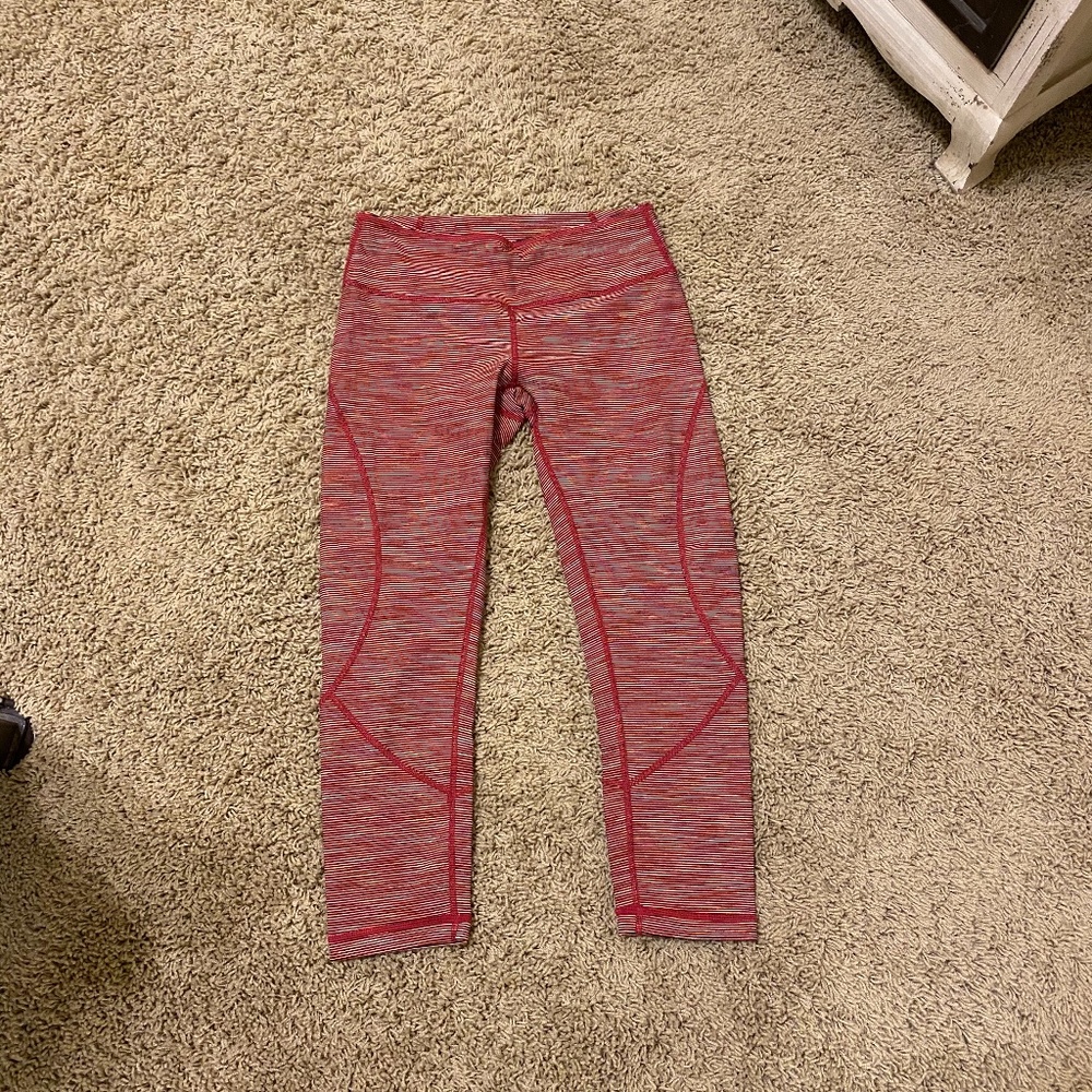 Stripped Zella Leggings